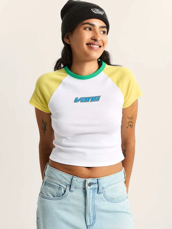 VANS - Clare Baby Tee Space