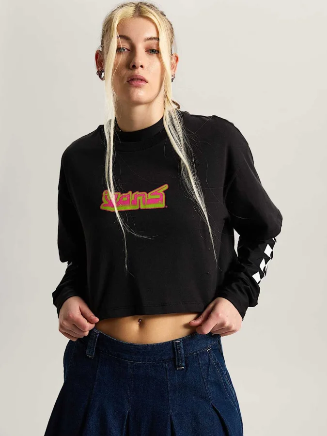 VANS - Y2K BOHO RELAX CROP SS