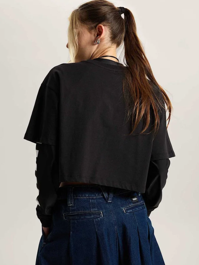 VANS - Y2K BOHO RELAX CROP SS 2