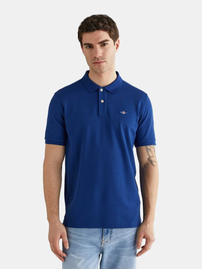 GANT - REG SHIELD SS PIQUE...