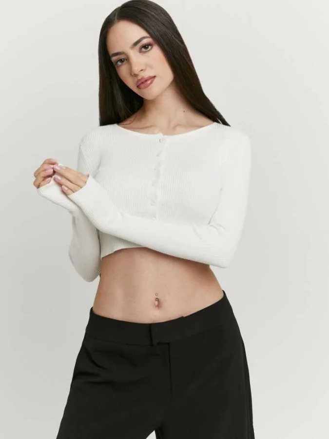 Tally Weijl - White Crop...