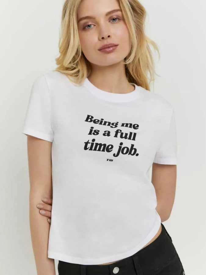 Tally Weijl - White Printed...