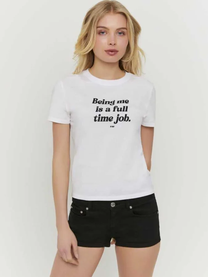 Tally Weijl - White Printed... 2