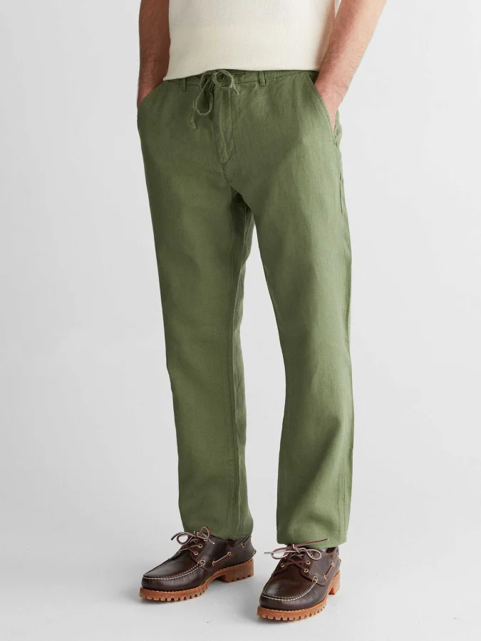 GANT - REG LINEN DS PANTS