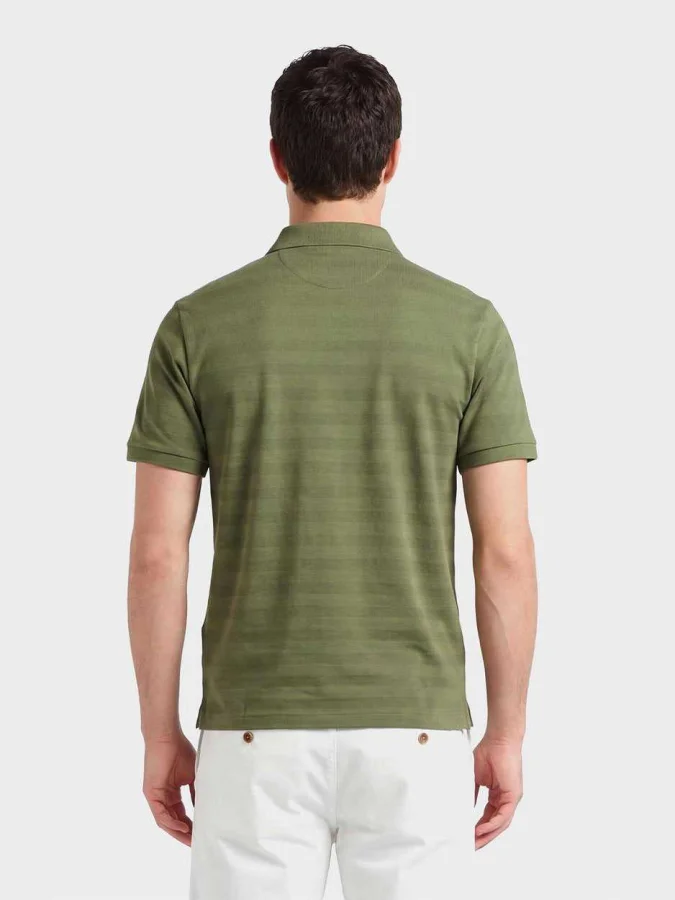GANT - TEXTURE STRIPE SS POLO 2