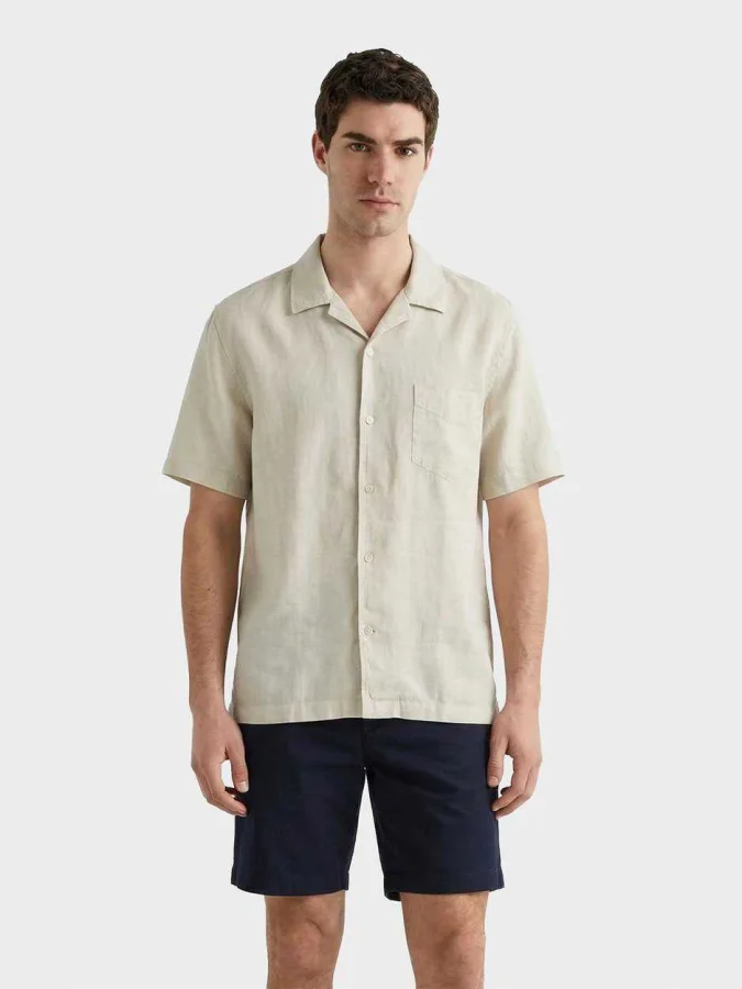 GANT - REG GMNT DYED LINEN...
