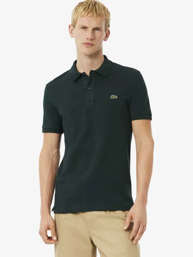 LACOSTE - Piqué Cotton Polo