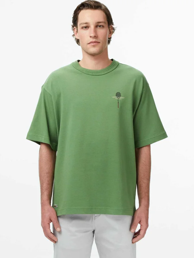 LACOSTE - Mens Loose Fit...