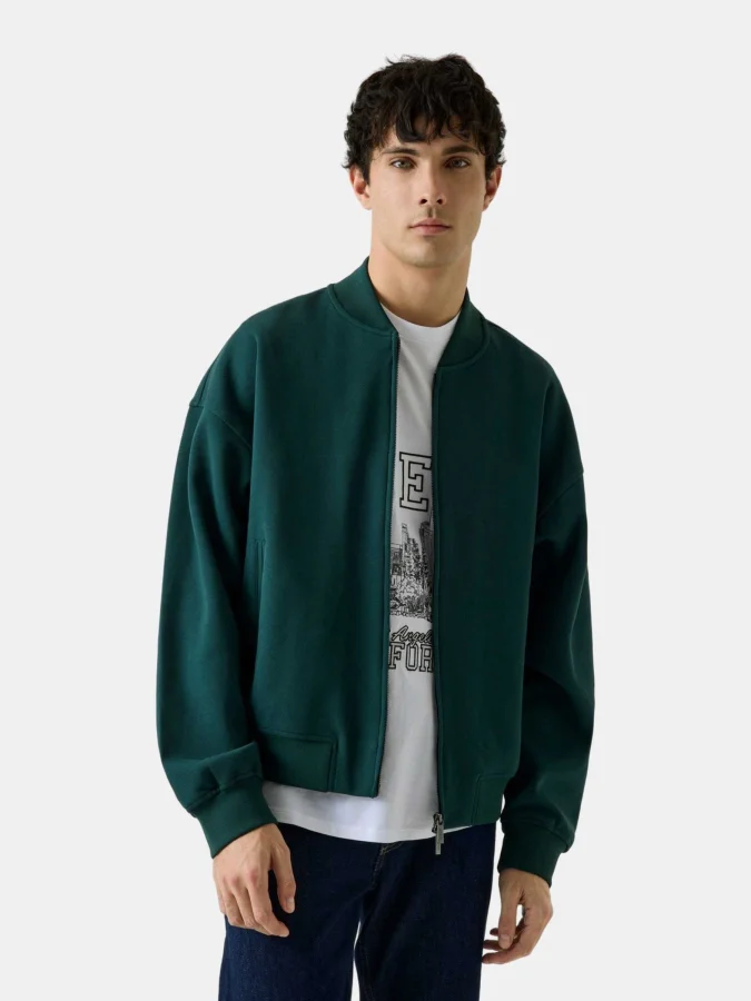 GUESS - BOMBER LOGO PATCH...