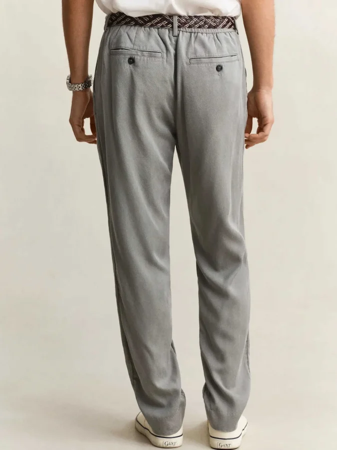 GANT - REG LYOCELL PANTS 2