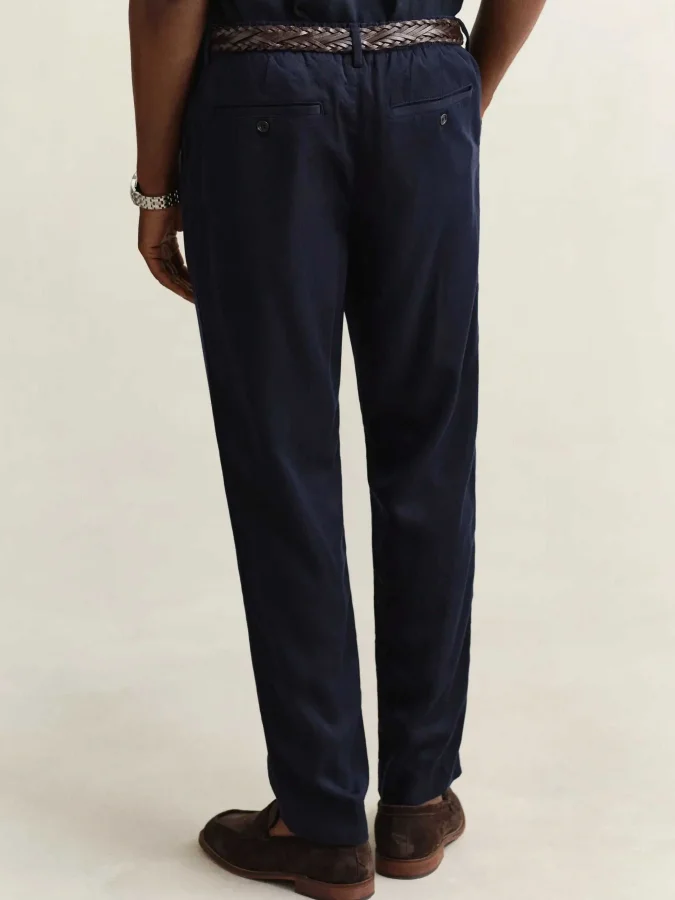 GANT - REG LYOCELL PANTS 2