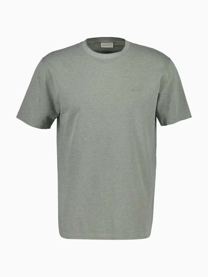 GANT - 2 TONE PIQUE SS TSHIRT