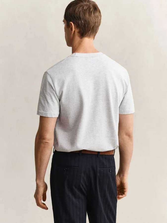GANT - 2 TONE PIQUE SS TSHIRT 2