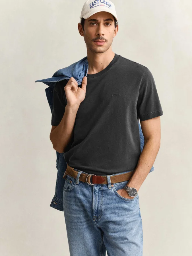GANT - WASHED SLUB SS TSHIRT