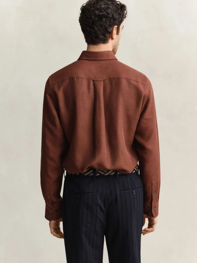 GANT - REG LYOCELL SHIRT 2