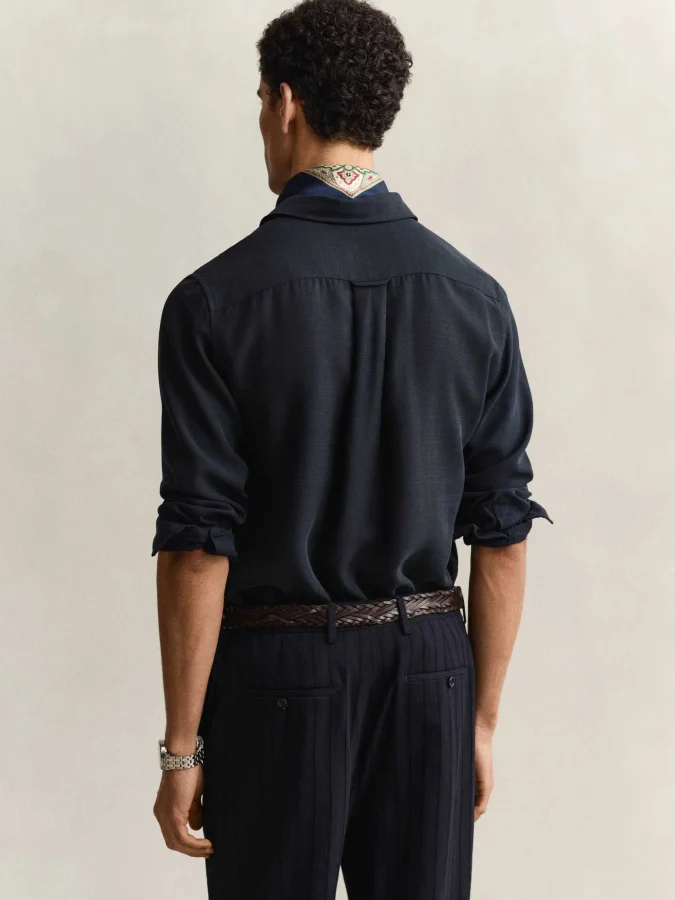 GANT - REG LYOCELL SHIRT 2
