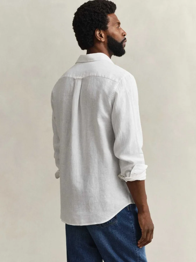 GANT - REG LINEN SHIRT 2