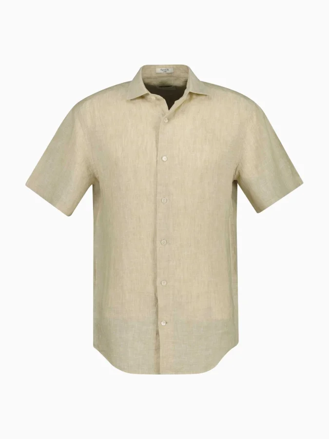 GANT - REG LINEN SS SHIRT