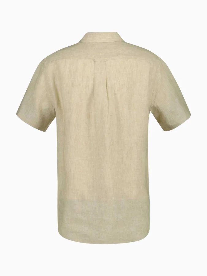 GANT - REG LINEN SS SHIRT 2