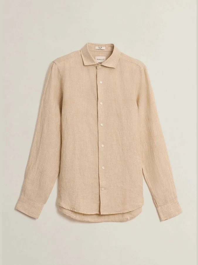 GANT - SLIM LINEN SHIRT