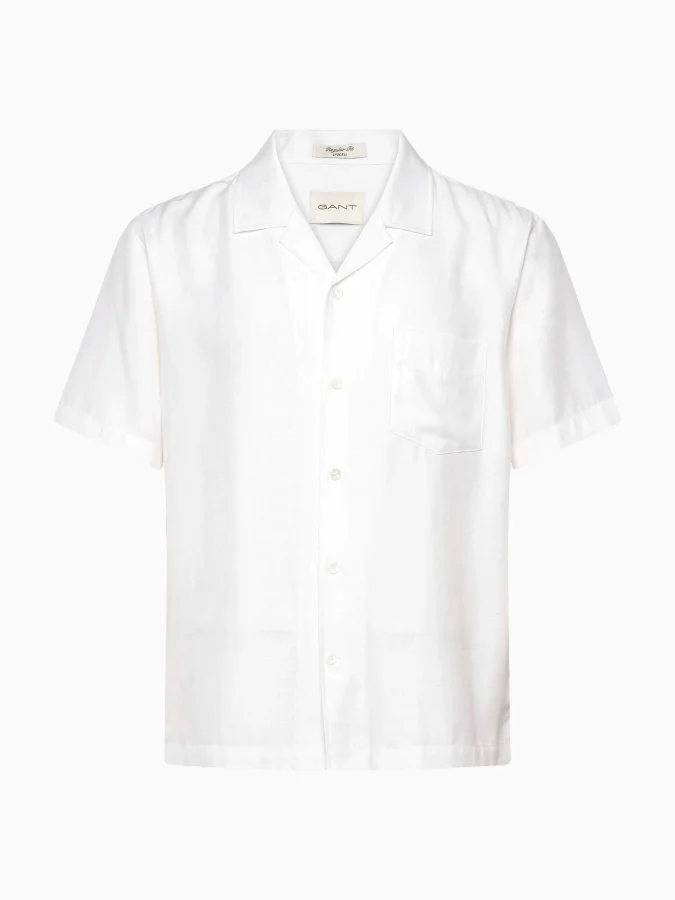 GANT - REG LYOCELL CAMP COLLAR