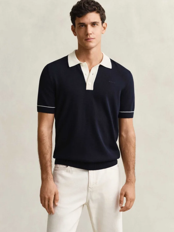 GANT - COTTON MODAL POLO