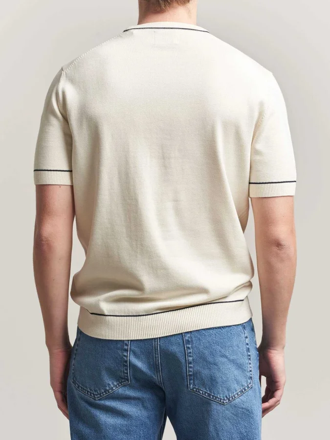 GANT - COTTON MODAL SS C-NECK 2