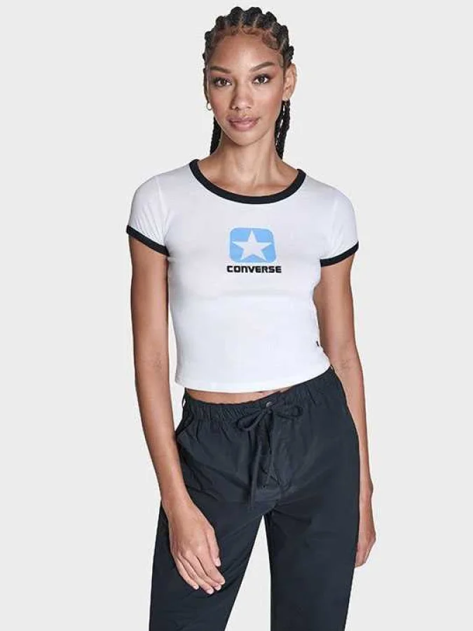 CONVERSE - BOX STAR RINGER TEE