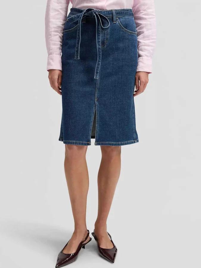 Lee - MIDI SKIRT WITH BOW