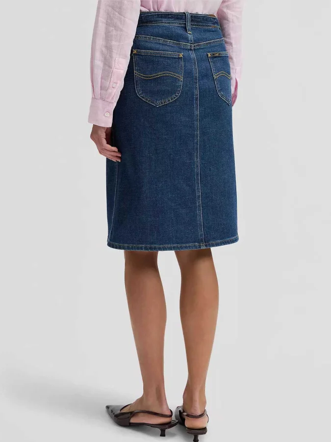 Lee - MIDI SKIRT WITH BOW 2