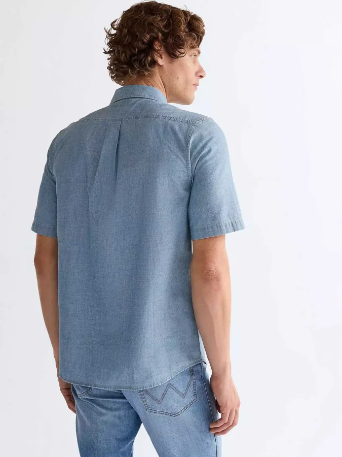 Wrangler - SS CHAMBRAY SHIRT 2