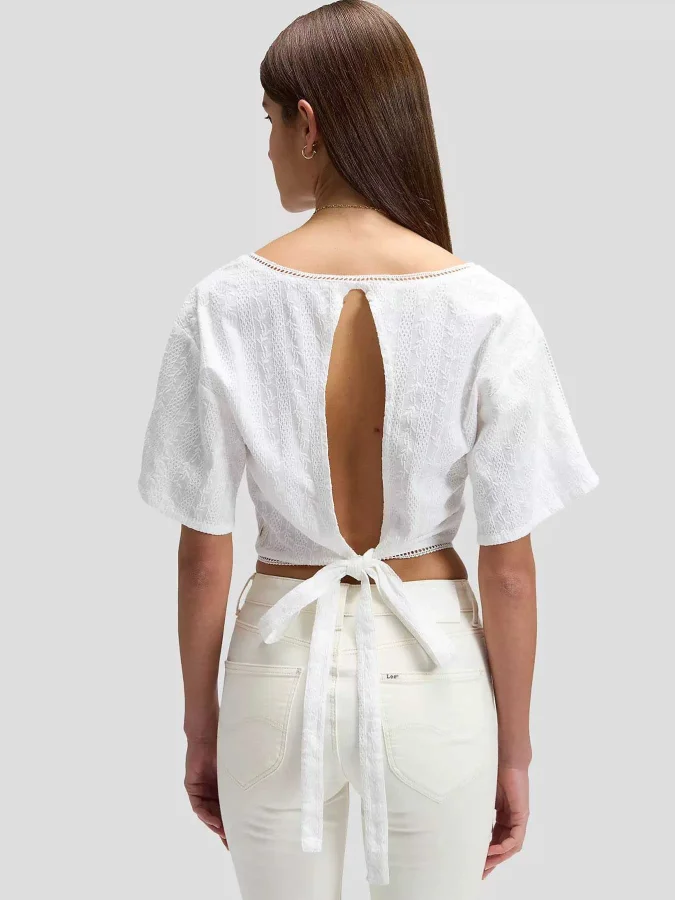 Lee - TIED BACK BLOUSE 2