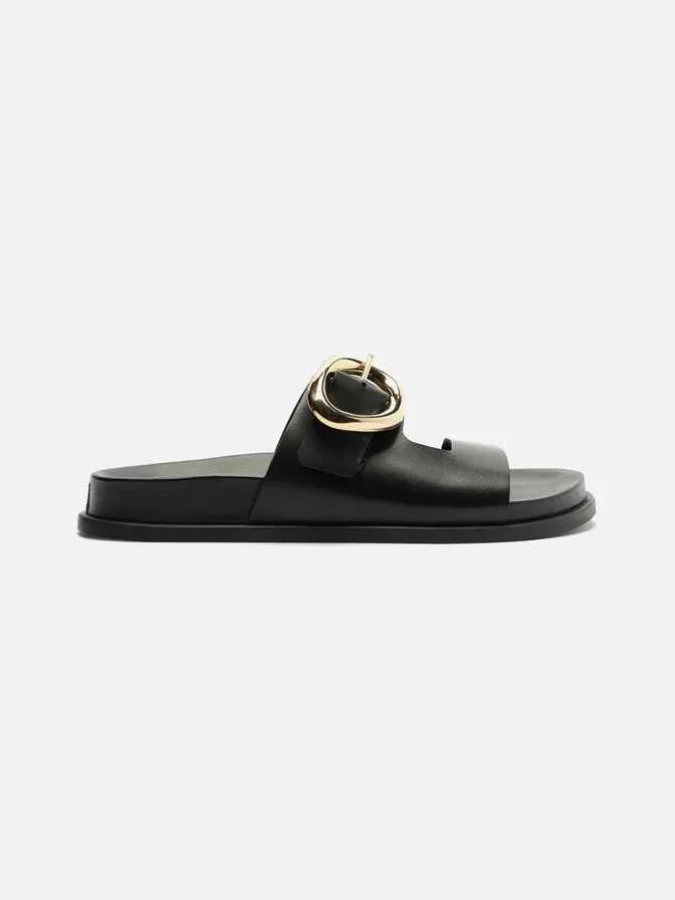 Arezzo - Black Leather...