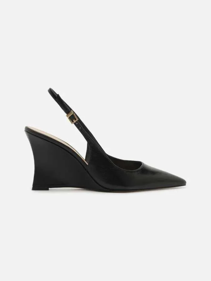 Arezzo - Black Leather High...