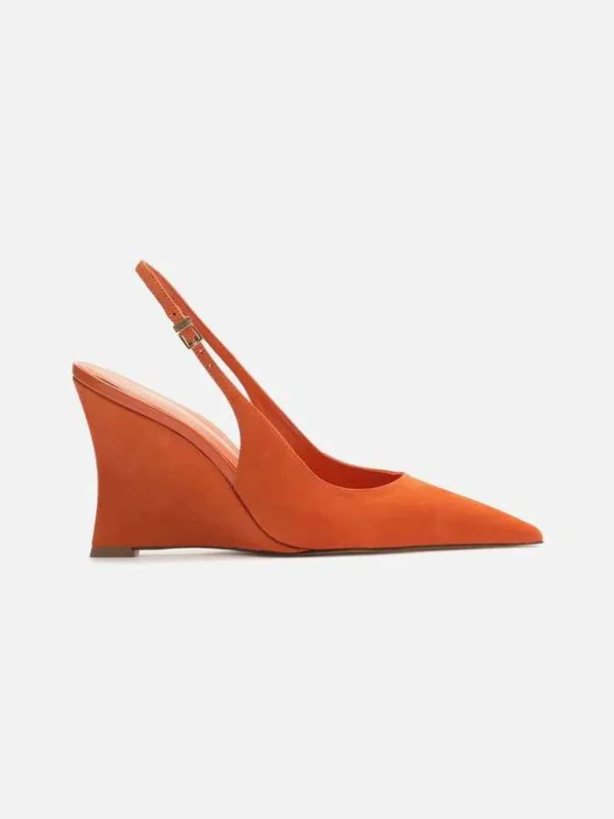 Arezzo - Orange Suede...