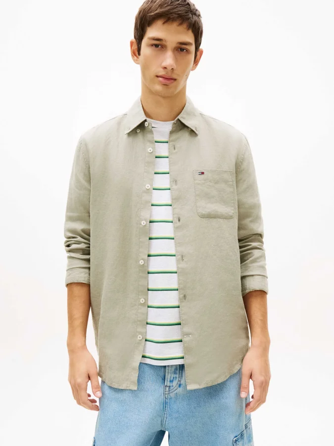 Tommy Jeans - TJM REG LINEN...