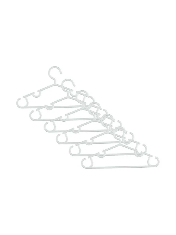PREMAMAN - CINTRES 6PCS BLANC