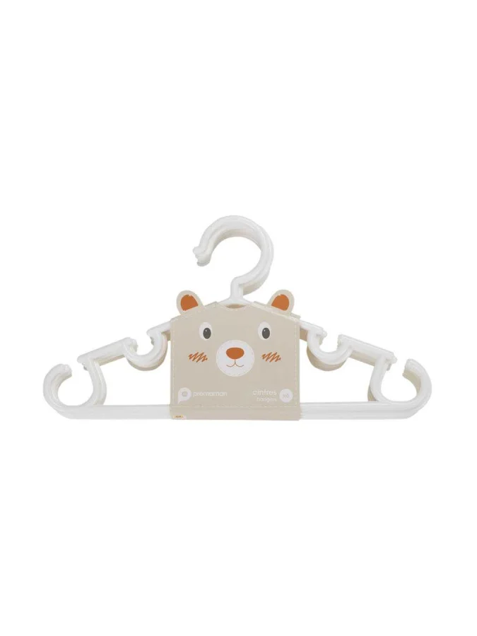 PREMAMAN - CINTRES 6PCS BLANC 2