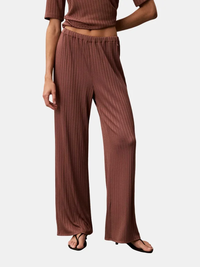 Calvin Klein - SHINY RIB PANT