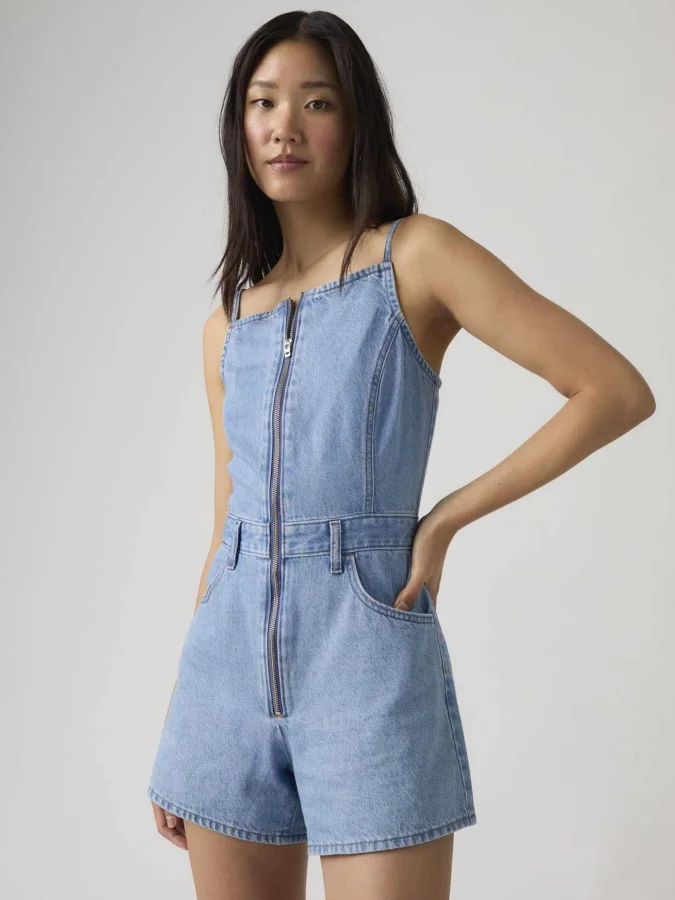 Levis - Sqaure Neck Romper