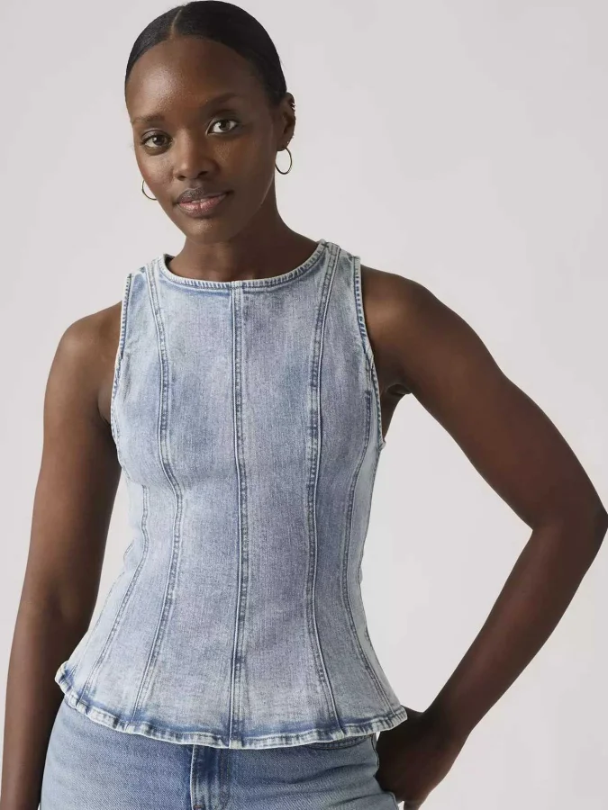 Levis - Leighton Peplum Top