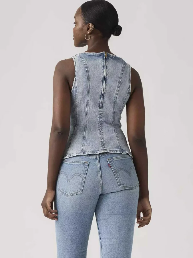 Levis - Leighton Peplum Top 2
