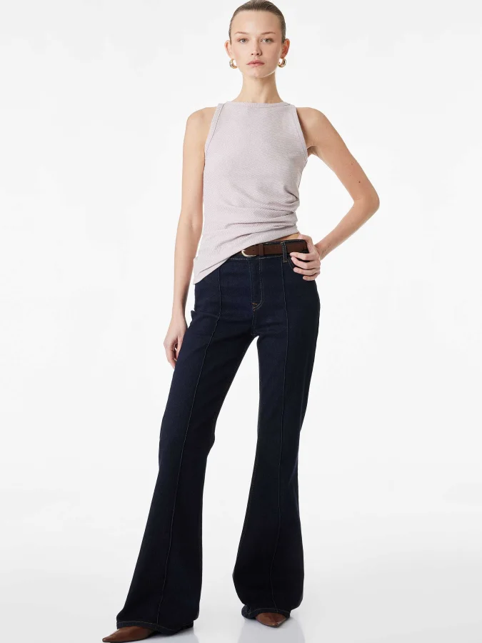 KOTON - Shimmery Ribbed Blouse 2