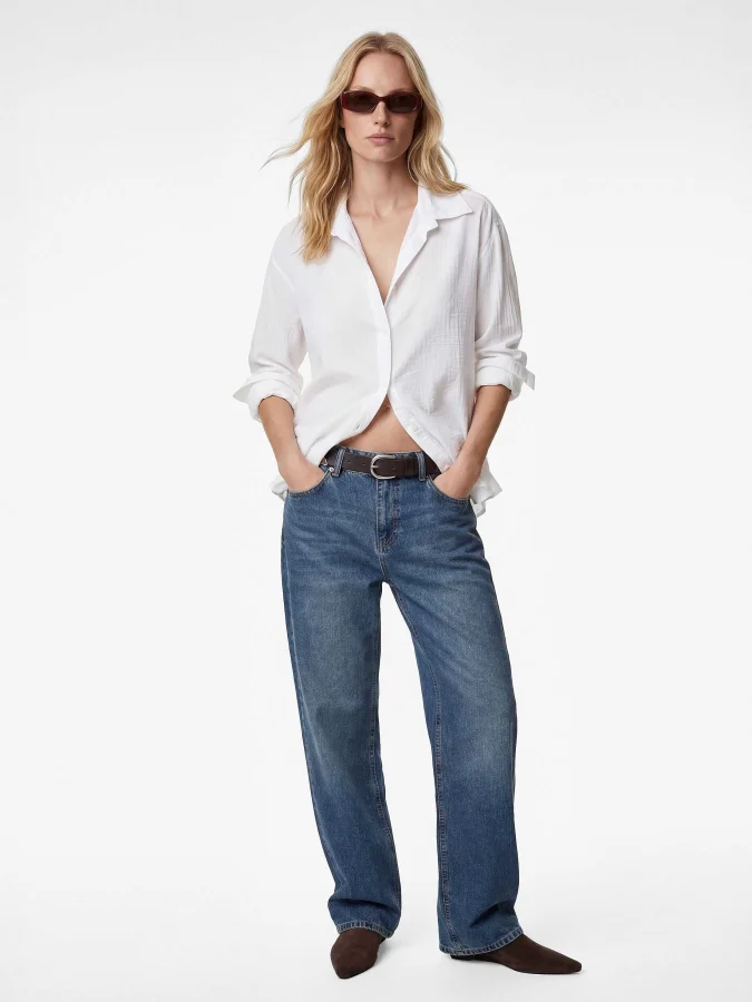KOTON - Textured Oversize...