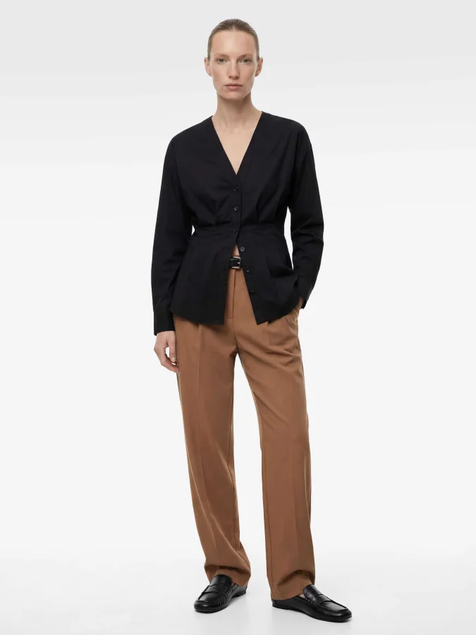 KOTON - V Neck Shirt