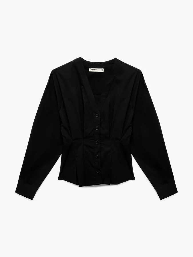 KOTON - V Neck Shirt 2