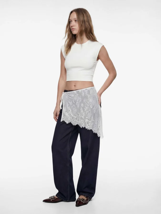 KOTON - Crop T-Shirt 2