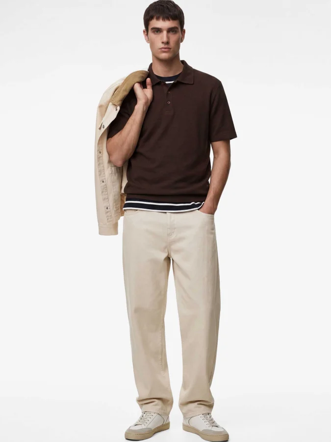 KOTON - Polo Neck T-Shirt