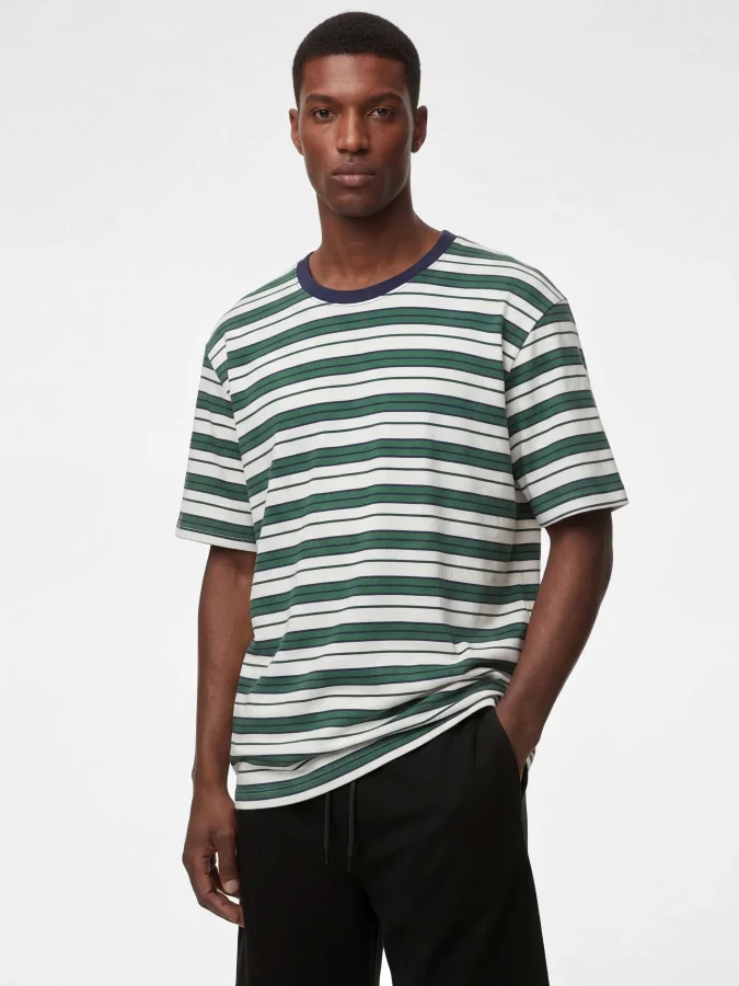 KOTON - Cotton Striped T-Shirt 2