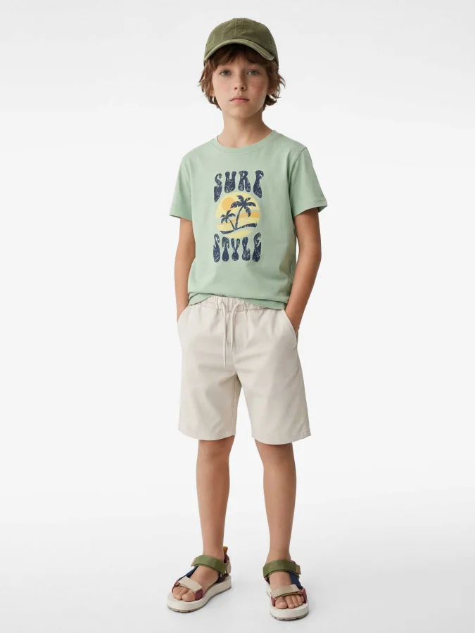 KOTON - Printed Cotton T-Shirt 2